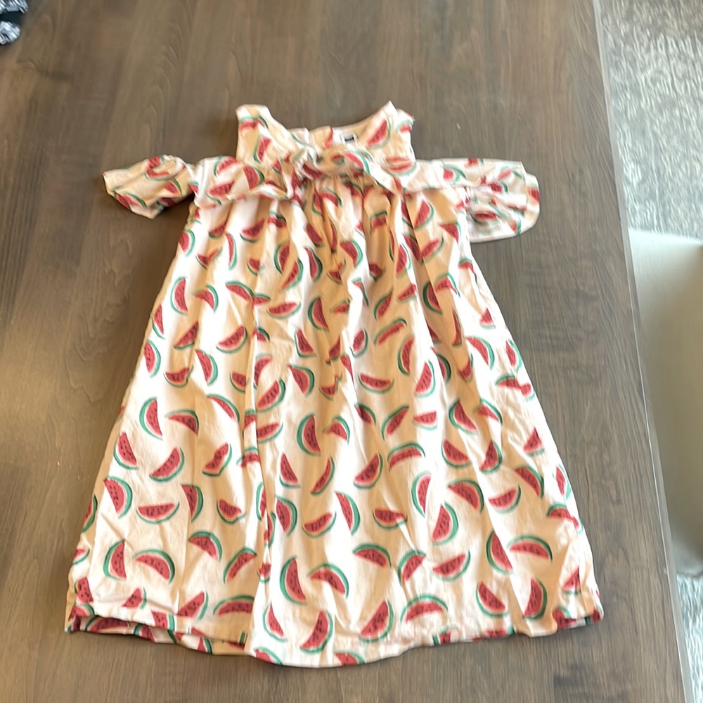 Janie & Jack Watermelon Dress- size 8